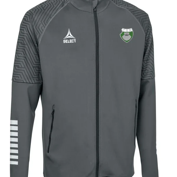 62077 610118 909 Trainingsjacke Zip jacket Monaco grau TGR